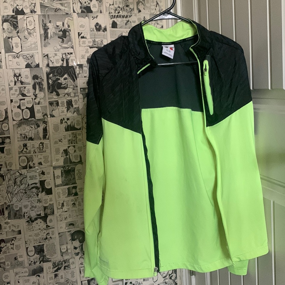 Russell workout windbreaker jacket
